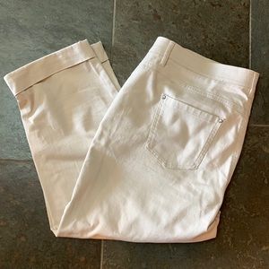 Haggar Beige Cotton Capris